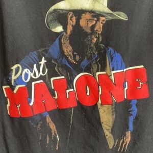 Post Malone Black Band Tee XXL